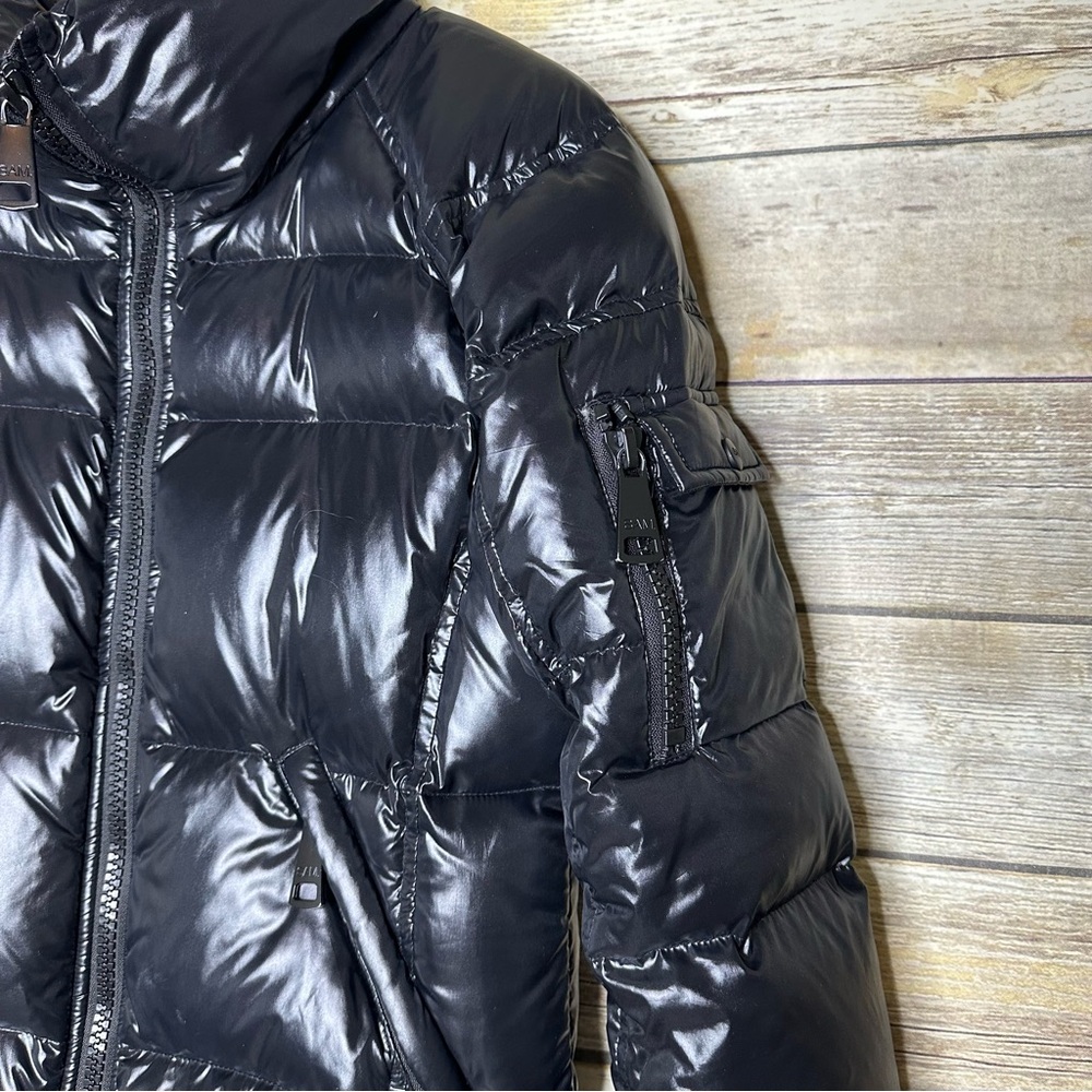 SAM. L Freestyle Down Puffer Jacket black shine - Picture 7 of 11